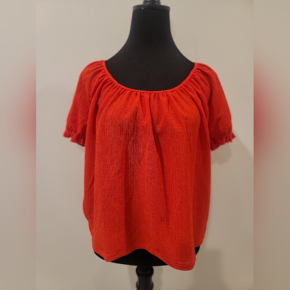 Texture & Thread by Madewell Peasant Top Size S